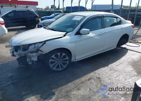 2014 Honda Accord Sport from USA, damaged, VIN 1HGCR2F50EA267224